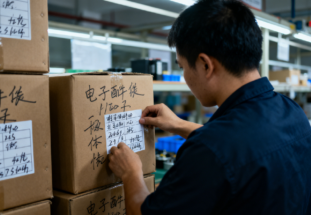 嘜頭手寫模糊 + 信息不符，電子配件空運美國被扣？英誠物流 3 步快速放行